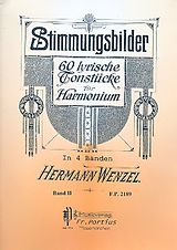 Hermann Wenzel Notenblätter Stimmungsbilder Band 2 für Harmonium