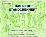  Notenblätter Das neue Ständchenheftfür Blasorchester