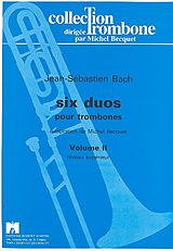Johann Sebastian Bach Notenblätter 6 Duette Band 2