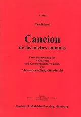  Notenblätter Cancion de las noches cubanas
