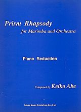 Keiko Abe Notenblätter Prism Rhapsody for marimba and orchestra