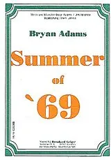 Bryan Adams Notenblätter Summer of 69