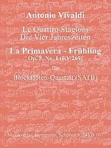 Antonio Vivaldi Notenblätter Konzert op.8,1 RV269 Der Frühling aus Die vier Jahreszeiten