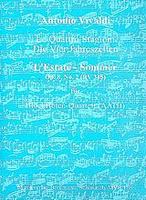 Antonio Vivaldi Notenblätter Konzert op.8,2 RV315 aus Die vier Jahreszeiten
