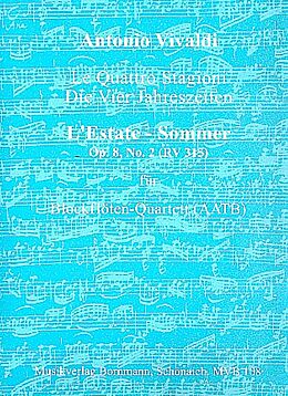 Antonio Vivaldi Notenblätter Konzert op.8,2 RV315 aus Die vier Jahreszeiten