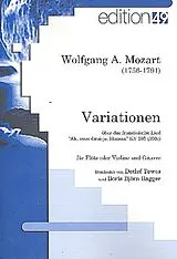Wolfgang Amadeus Mozart Notenblätter Variationen über Ah vous dirai-je Maman KV265 (KV300e)