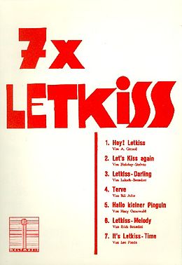  Notenblätter 7x Letkiss