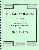 Johann Sebastian Bach Notenblätter Chorale Variations