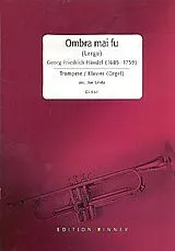 Georg Friedrich Händel Notenblätter Ombra mai fu