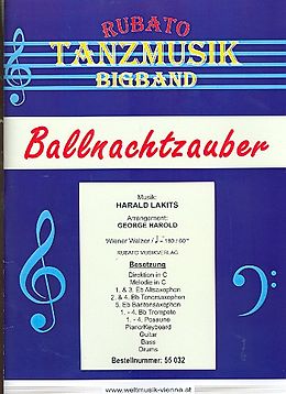 Harald Lakits Notenblätter Ballnachtzauber