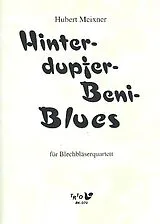 Hubert Meixner Notenblätter Hinterdupfer-Beni-Blues