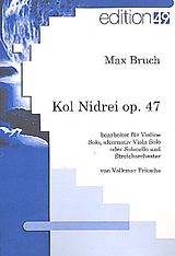 Max Bruch Notenblätter Kol Nidrei op.47