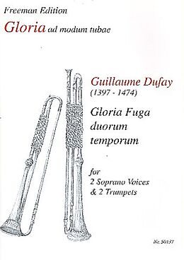  Notenblätter Gloria fuga duorum temporum