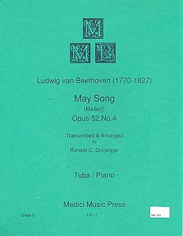 Ludwig van Beethoven Notenblätter May Song op.52,4