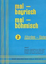  Notenblätter Mal bayrisch mal böhmisch Band 2