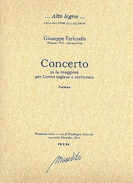Giuseppe Ferlendis Notenblätter Concerto f maggiore