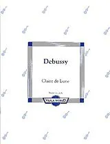 Claude Debussy Notenblätter Claire de Lune