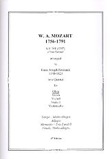 Wolfgang Amadeus Mozart Notenblätter Gran Partita KV361 (KV370a)