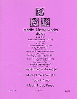  Notenblätter Masterworks Solos vol.1