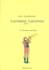 Jan Sandström Notenblätter Lacrimae Lacrimae