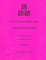 Henry Purcell Notenblätter Gavotte and Hornpipe