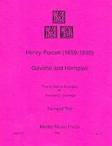 Henry Purcell Notenblätter Gavotte and Hornpipe