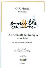 Georg Friedrich Händel Notenblätter Die Ankunft der Königin von Saba