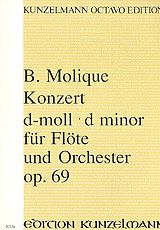 Wilhelm Bernhard Molique Notenblätter Konzert d-Moll op.69