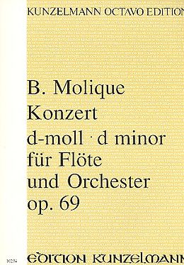 Wilhelm Bernhard Molique Notenblätter Konzert d-Moll op.69