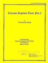 Giovanni Gabrieli Notenblätter Canzon septimi toni no.2