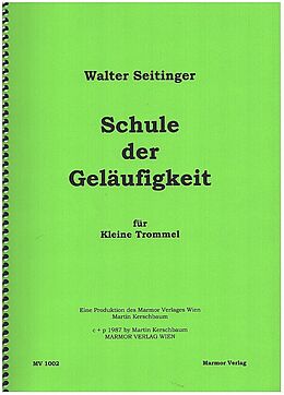 Walter Seitinger Notenblätter Schule der Geläufigkeit