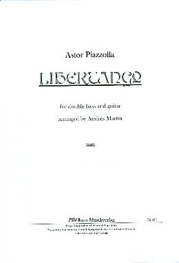Astor Piazzolla Notenblätter Libertango