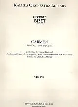 Georges Bizet Notenblätter Carmen Suite no.1