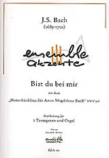 Johann Sebastian Bach Notenblätter Bist du bei mir BWV508