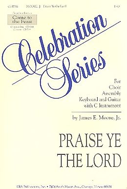 James E. jr. Moore Notenblätter Praise the Lord