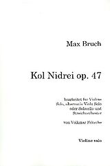 Max Bruch Notenblätter Kol Nidrei op.47