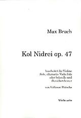 Max Bruch Notenblätter Kol Nidrei op.47