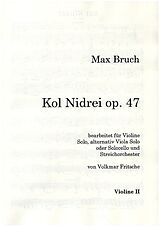 Max Bruch Notenblätter Kol Nidrei op.47
