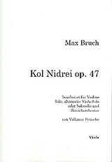 Max Bruch Notenblätter Kol Nidrei op.47