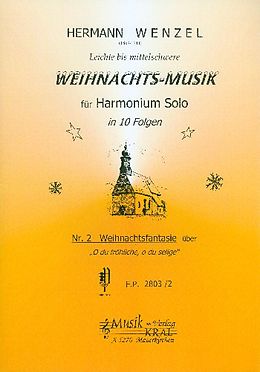Hermann Wenzel Notenblätter Weihnachtsfantasie über O du fröhliche o du selige