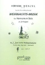 Hermann Wenzel Notenblätter 2 leichte Weihnachtsstücke