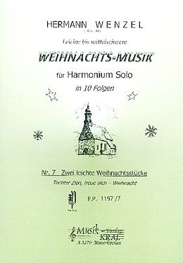Hermann Wenzel Notenblätter 2 leichte Weihnachtsstücke