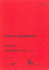 Franz Lehrndorfer Notenblätter Partita über Macht hoch die Tür