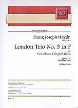 Franz Joseph Haydn Notenblätter Londoner Trio F-Dur Nr.3