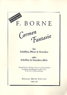 Francois Borne Notenblätter Carmen-Fantasie