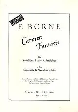 Francois Borne Notenblätter Carmen-Fantasie