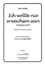 Peter Maffay Notenblätter Ich wollte nie erwachsen sein