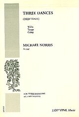 Michael Norris Notenblätter 3 Tänze