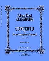 Johann Ernst Altenburg Notenblätter Concerto