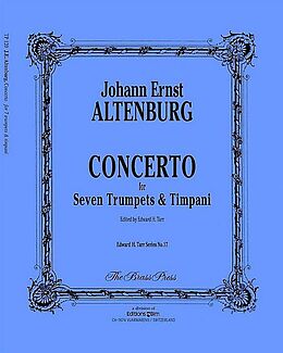 Johann Ernst Altenburg Notenblätter Concerto